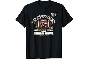 Washington Huskies 2024 CFP Semi Sugar Bowl Football Vintage T-Shirt