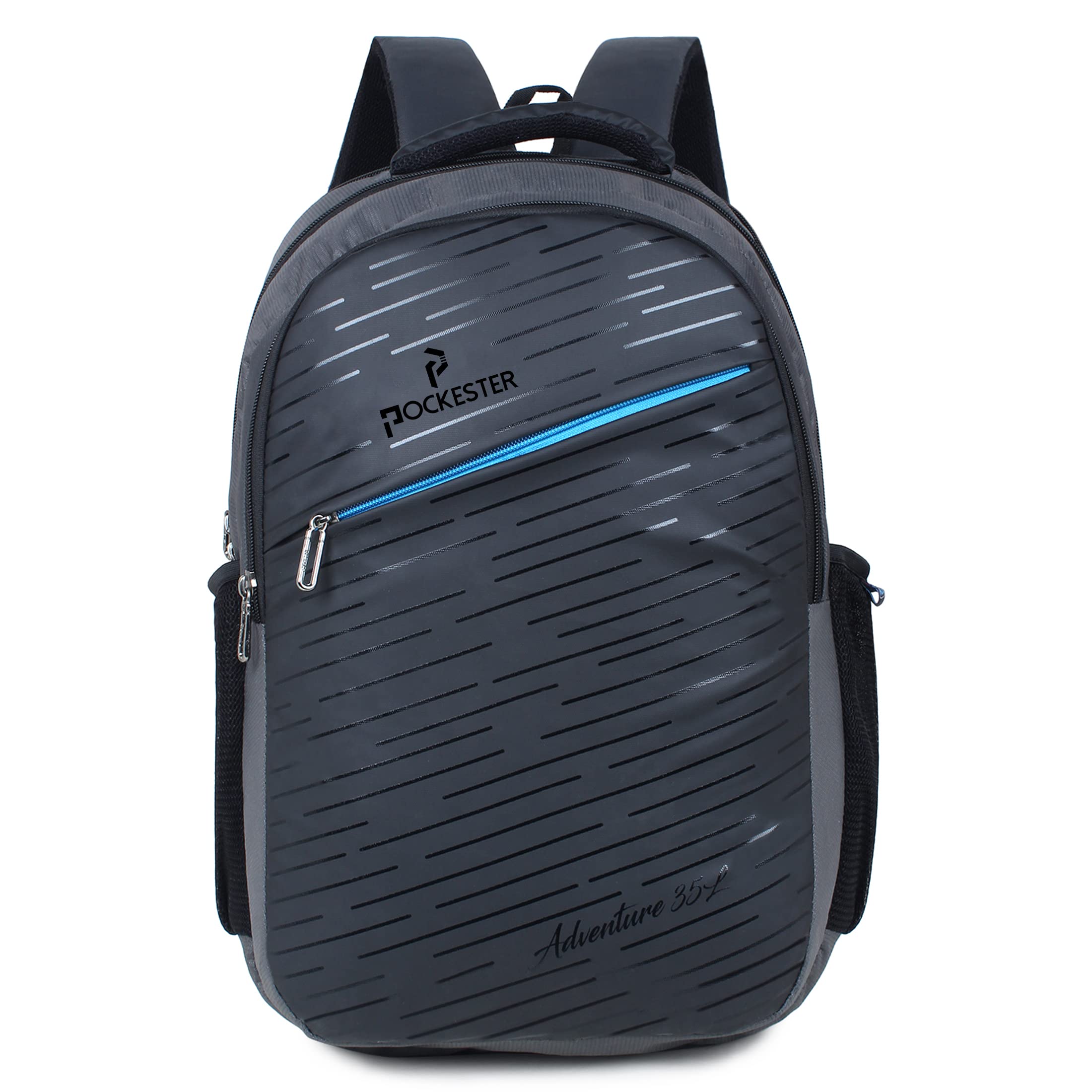 Pockester Large 35 L Laptop/Office/College/School/Travel Unisex Backpack (Compatible with 15.6 inch laptops) (Grey) (B0C43FZN2G) Amazon Price History, Amazon Price Tracker