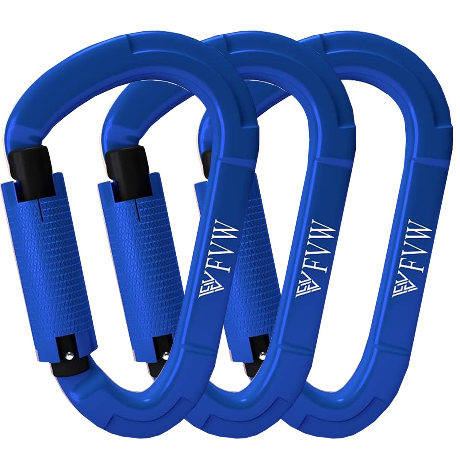 RIGINADO Carabiner Climbing Equipment, UIAA Certified 25KN Auto Locking Climbing Clips for Hammocks, Swing, Locking Dog Lead and Harness, Camping, Hiking & Utility