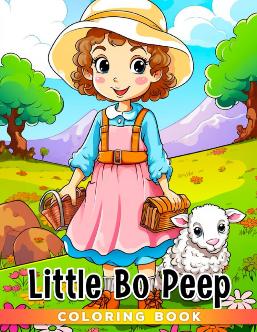 Little Bo Peep Coloring Book: Perfect Gift For Fan Who Loves Animal With Incredible Illustrations To Relax And Unwind