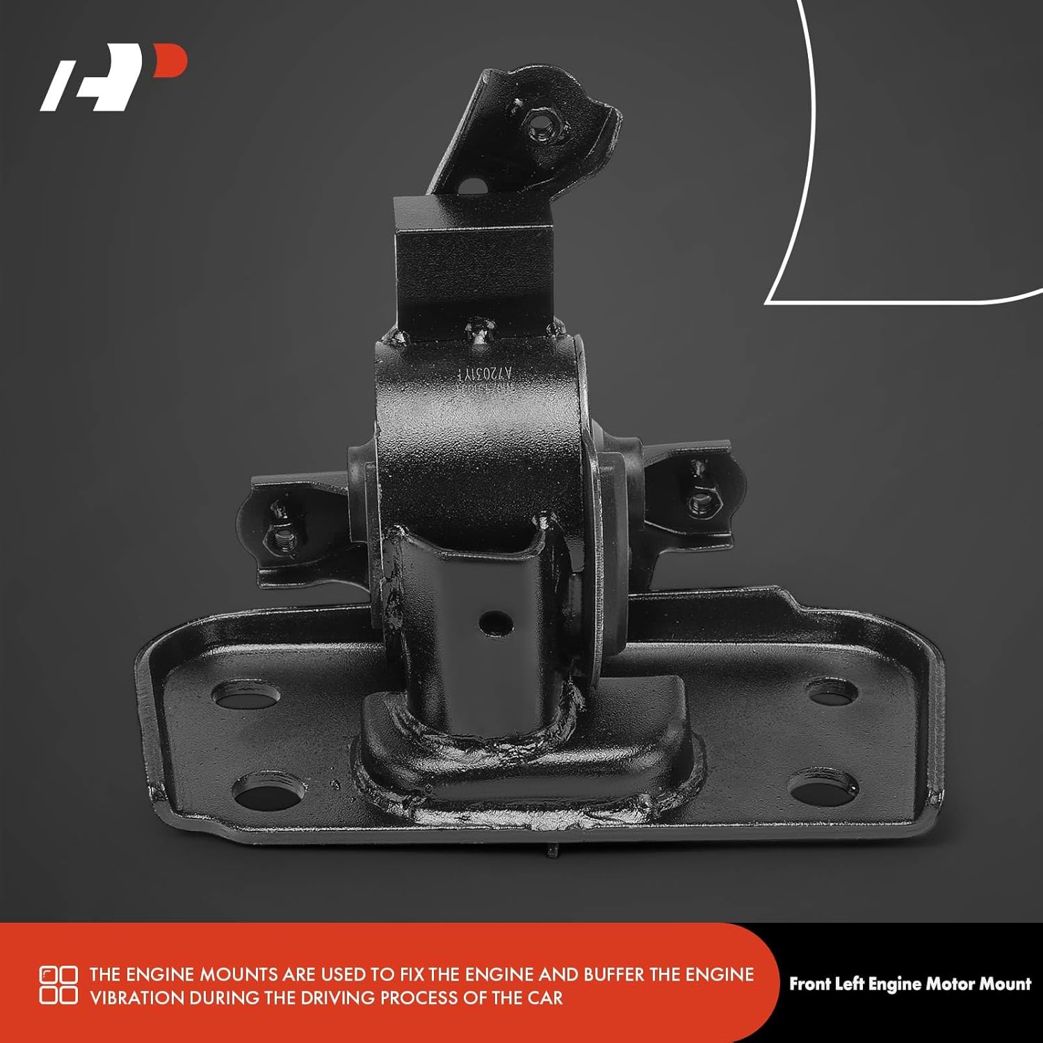 A-Premium Front Left Driver Side Engine Motor Mount Compatible with Scion tC 2011 2012 2013 2014 2015 2016, 2.5L, Automatic Transmission