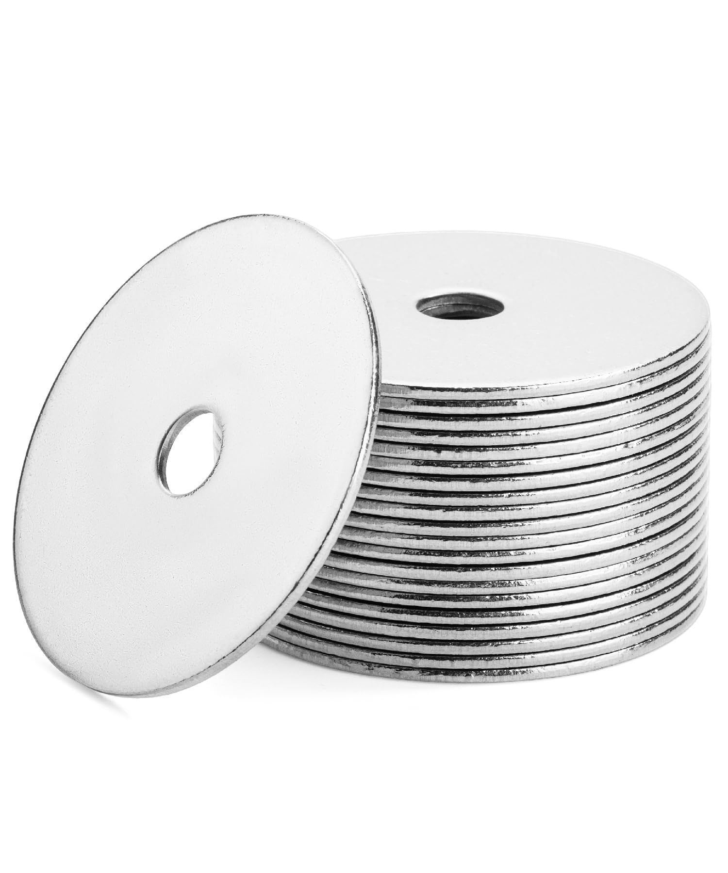 Bates- Stainless Steel Fender Washers for Bolts, 1/4" x1-1/2, 50 pcs, 1/4 Fender Washer