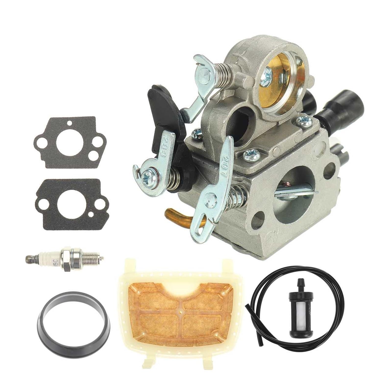 para Motosierra MS171 MS181 MS211 Piezas de carburador Motocicletas cortacésped Carburador Repuesto Moto