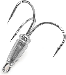 Ganchos de enganche con peso, anzuelos triples grandes, anzuelos triples grandes, anzuelos de pesca con peso para salmón, cebo, trucha, 8/0 10/0 12/0 14/0