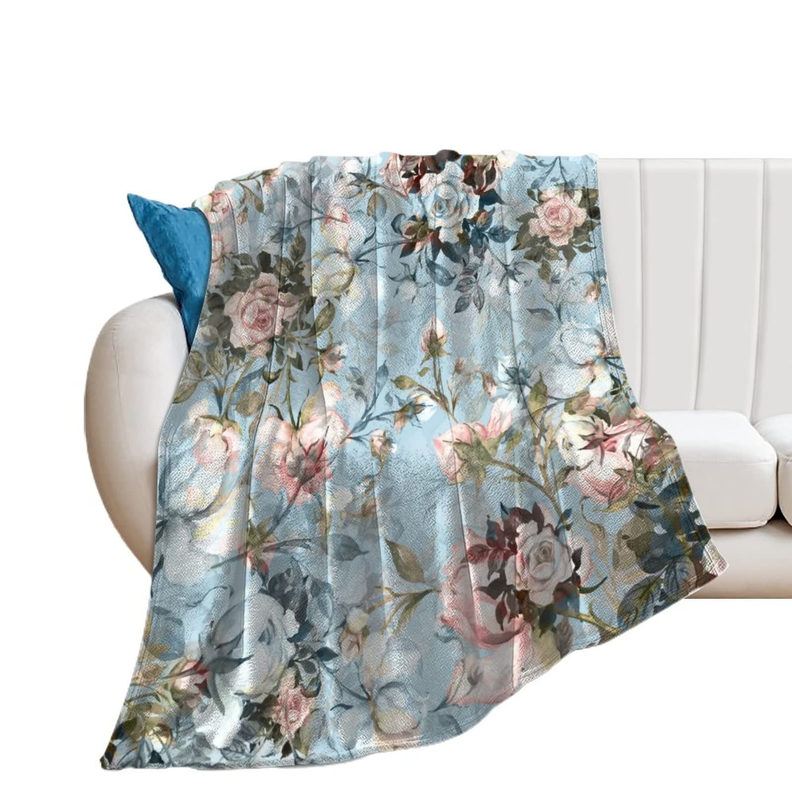 Plaid polaire rose et doux pour vos soirées sur le canapé