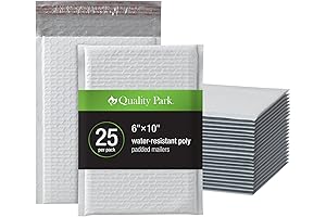Quality Park Padded Bubble Mailers 6x9 - 100 Mailers