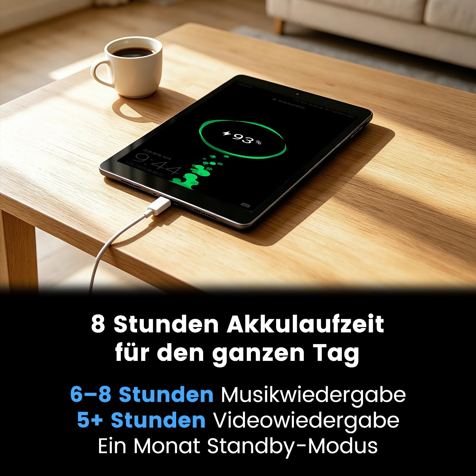 Azeyou F8 Mini Tablet 8,7 Zoll Android-Tablet 20 GB 64 GB GPS GMS 800 x 1340 IPS HD-Display | 20 GB RAM, IPS-HD-Display, Widevine L1, Wi-Fi 6, integriertes GPS