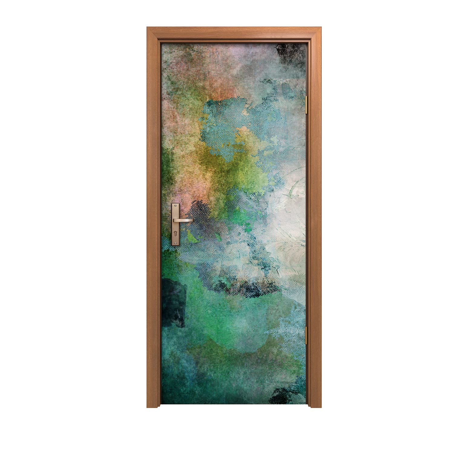 Autocollant de porte imprimé militaire haute définition grand format 90x200cm