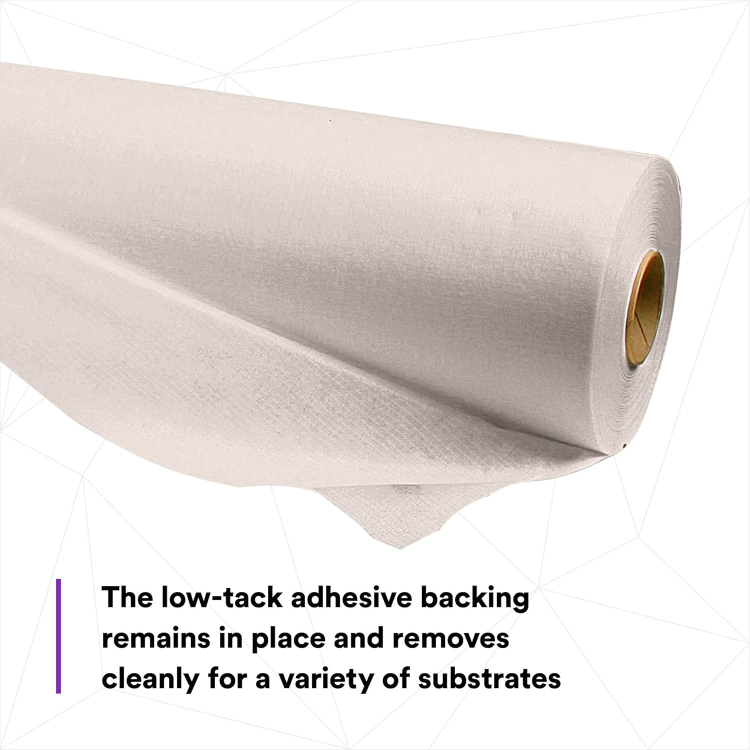 3M Dirt Trap Protection Material 37852, Gray Color, Nonwoven, Overspray Protection, Traps Dust and Debris, Clean, 28 in x 300 ft