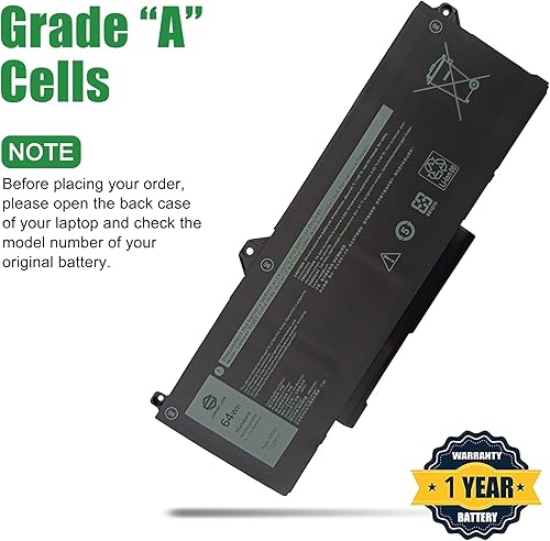 Miniatura 4 de GRT01 - Batería de repuesto para laptop Dell Latitude 5421 5431 5521 5531 Precision 3470 3561 3571 3581 3591 Series Notebook 00P3TJ 0P3TJ 0R05P0