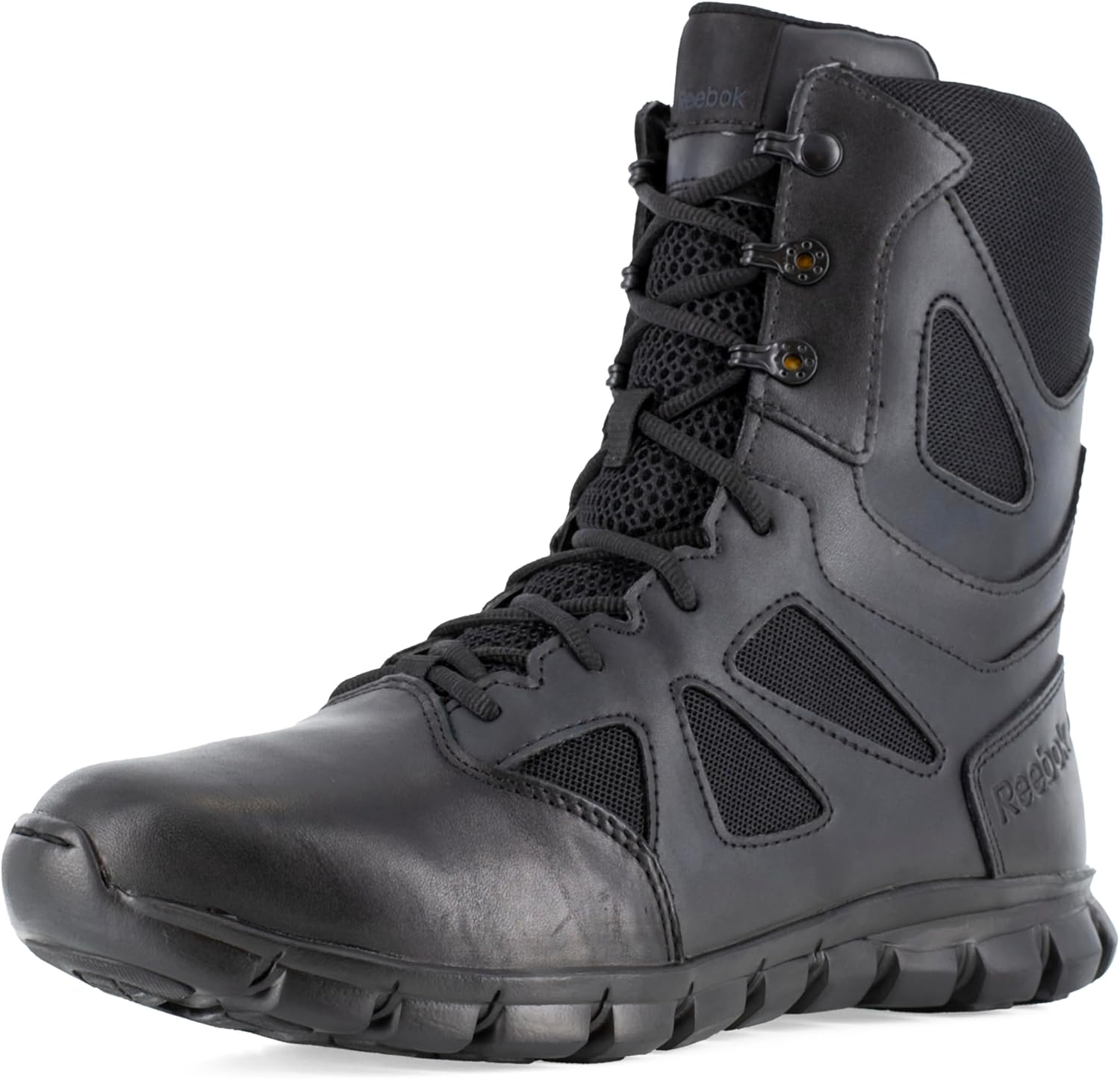 Reebok Work Men's Sublite Cushion Tactical Black Soft Toe Boots - Image 7