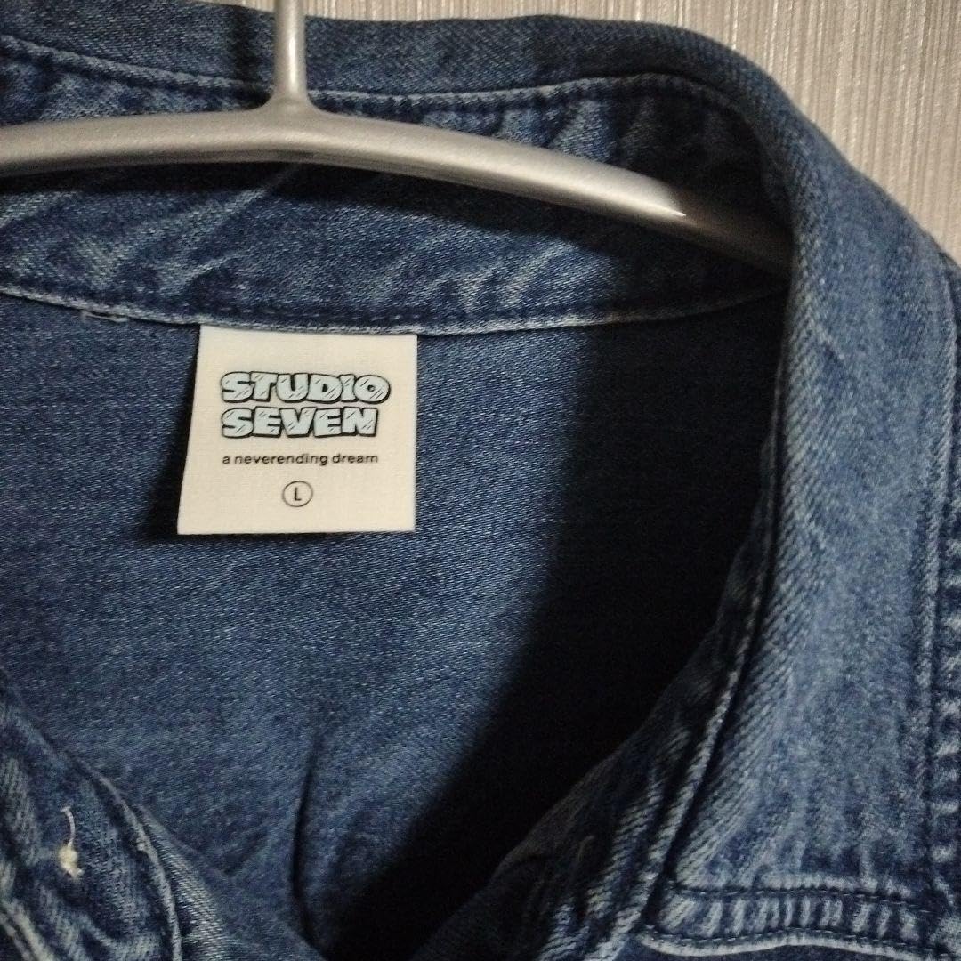 Amazon.co.jp: GUスタジオセブンコラボ セットアップ デニム