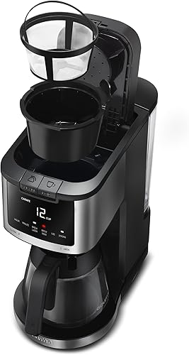 Miniatura 3 de Gourmia Cápsula individual 2 en 1 + cafetera de 12 tazas con ajustable hasta 4 horas para mantener el calor