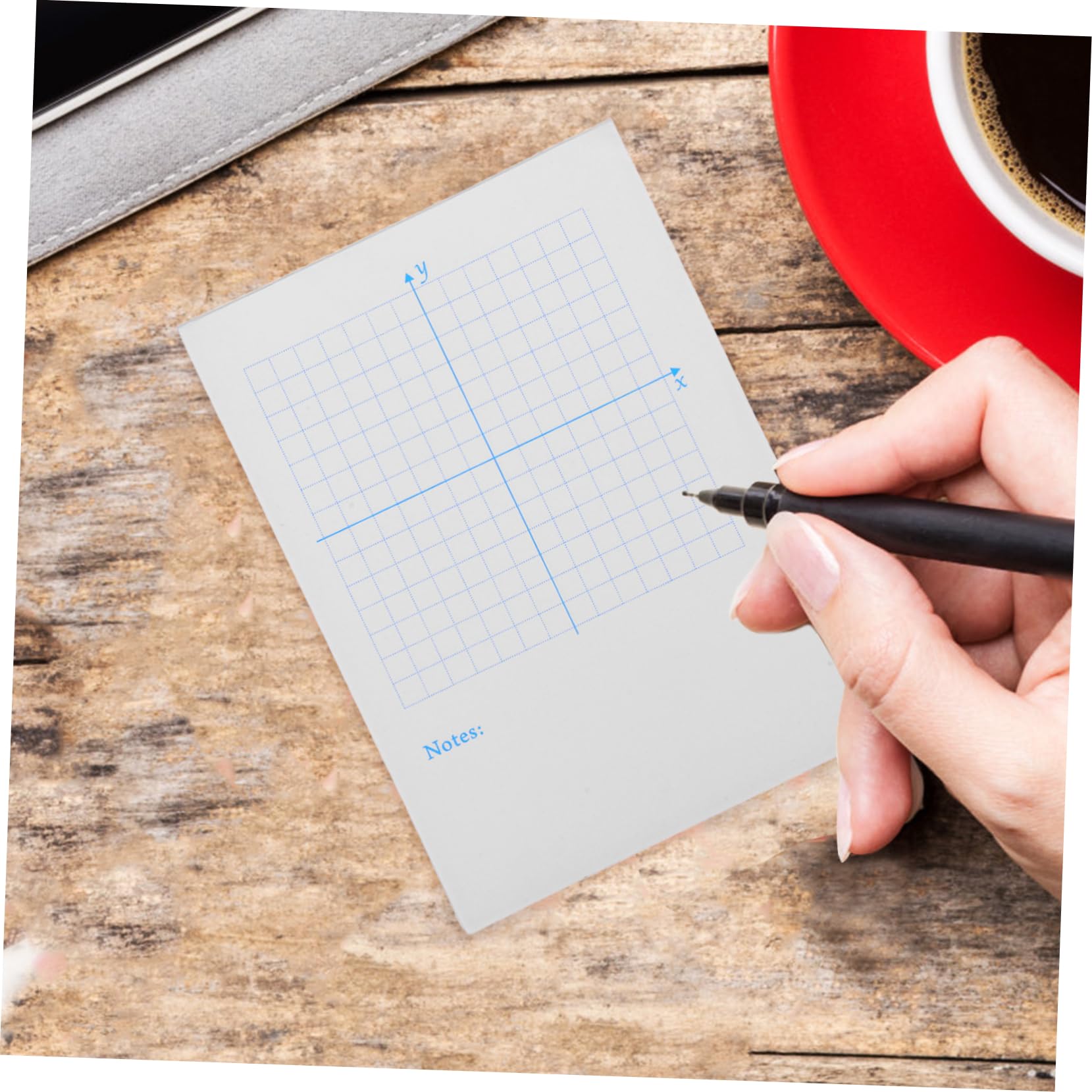 DOITOOL 4 Pezzi Libri Quaderni Millimetrata Xy per Disegni e Calcoli per Rappresentazioni Visive e Misurazioni Precise