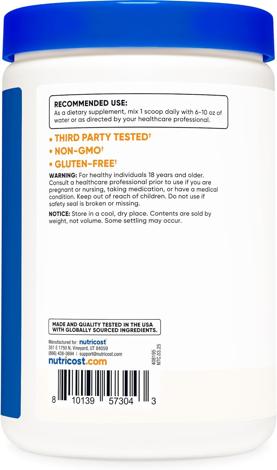 Nutricost D-Mannose Powder 250 Grams - Non-GMO and Gluten Free