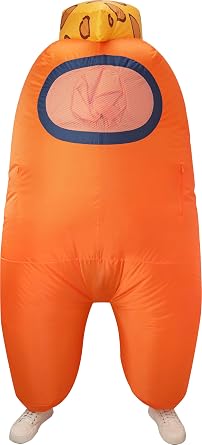 YuMe Among Us Inflatable Bein Cheesy Halloween Costume for Children