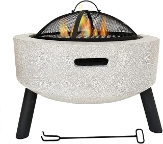 Fire Pit Outdoor fire Pit, Garden Terrace Wood-Burning Stove Brazier, Courtyard Dinner Barbecue Brazier