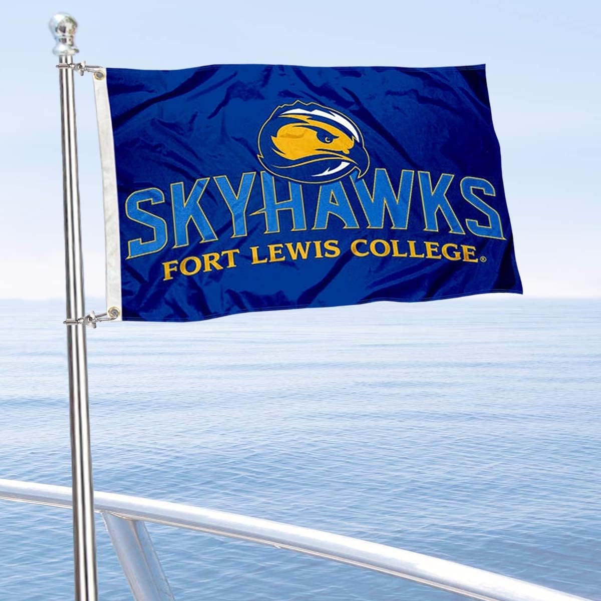Fort Lewis Skyhawks Boat and Nautical Flag - Image 2