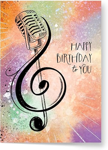 Miniatura 8 de Tarjeta de felicitación desplegable de cumpleaños  Tarjeta de felicitación de cumpleaños en 3D "Always Room for Birthday Cake" para amigos,