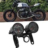 Akozon Univerzális Motorkerékpár Sebességmérő Kilométeróra 10cm Csatlakozással 2