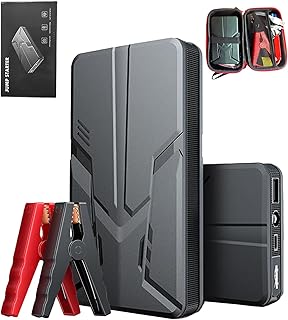 Car Jump Starter 30000mAh Power Bank Car Battery Booster Pack 12V Emergency Auto Jump Box with LED Light Portable Starting Device for Vehicles, SUV Up to 6-Liter Gasoline..