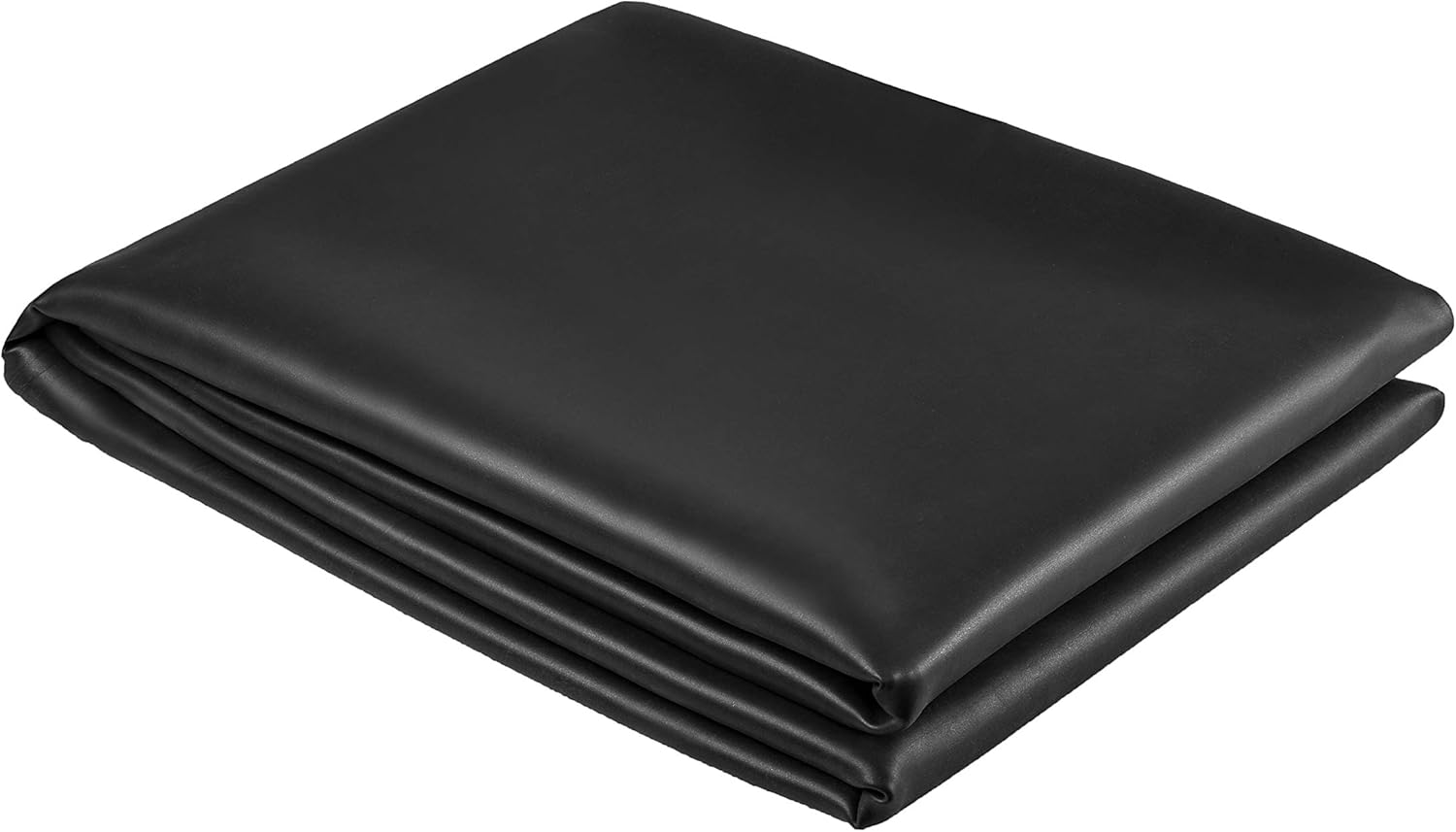 Flex vijverfolie 2,5 x 7 m, 4 x 6 m, 5 x 8 m, 6 x 10 m, 10 x 15 m, 0,12 mm dik, zwarte vijverfolie voor waterdichte tuinzwembaden, flexibel visvijvermembraan voor landschapsbescherming (Maat: 2,5 x 5