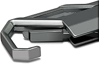 Vista 4 de iPick Image Llavero de metal con gancho a presión estilo mosquetón Chevrolet Silverado, solo con licencia