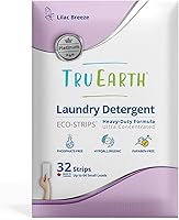 Vista 9 de Tru Earth Platinum – Hojas de detergente para ropa resistentes – hasta 64 cargas (32 unidades), sin fragancia, fórmula de tiras ultraconcentradas