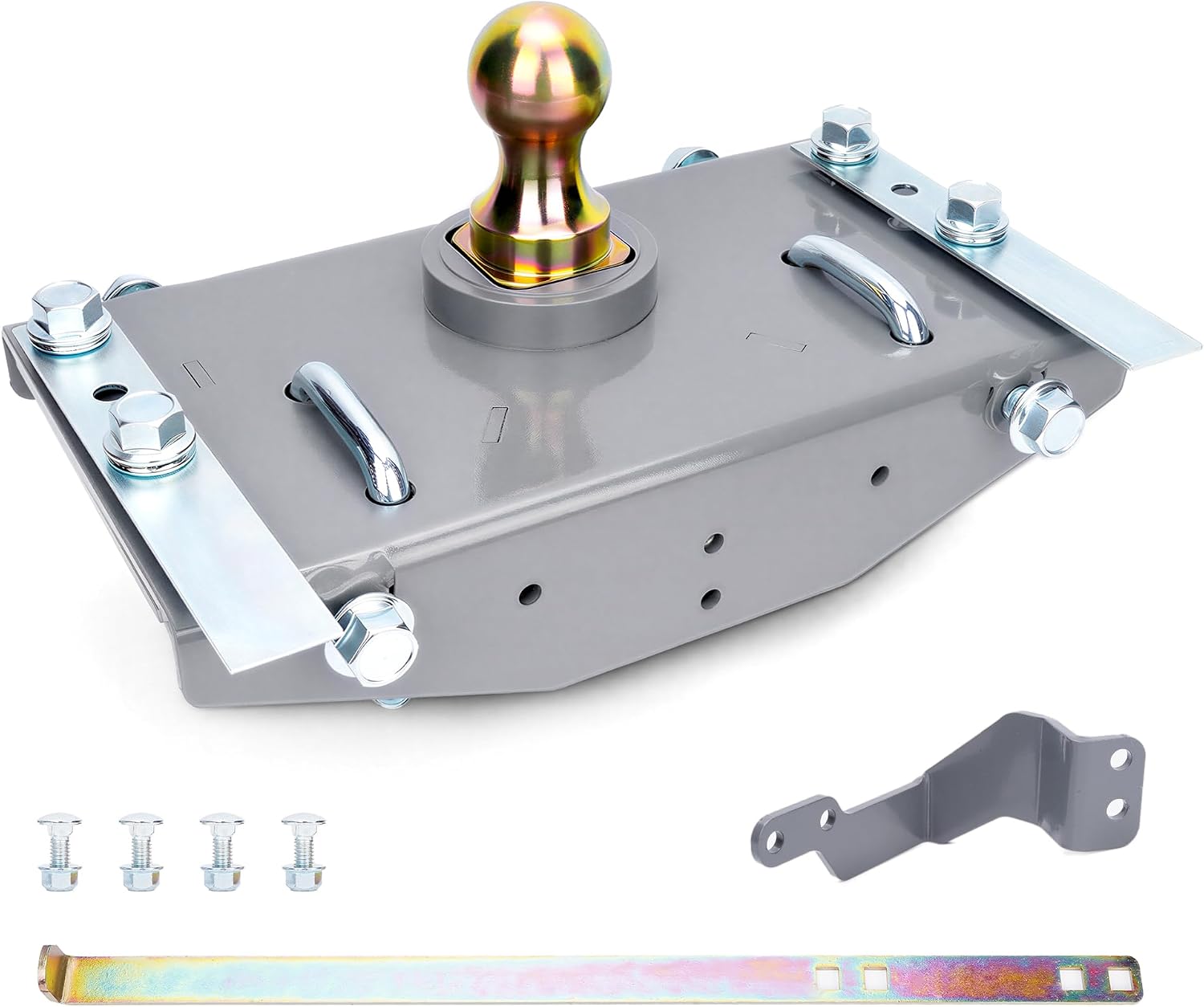 Turnoverball Gooseneck Trailer Hitch for 2019-2026 Ram 2500 & 3500 Trucks, 2-5/16 Inch Gooseneck Trailer Hitch Ball, 30,000 LBS GTW;Replaces OE GNRK1320