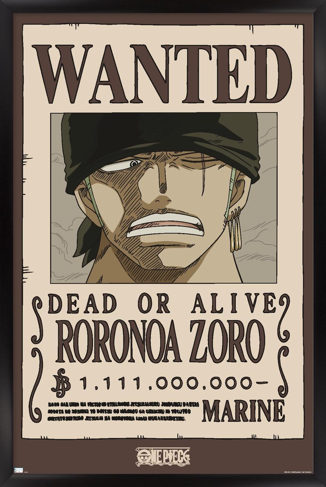 Amazon.com: Trends International One Piece - Roronoa Zoro