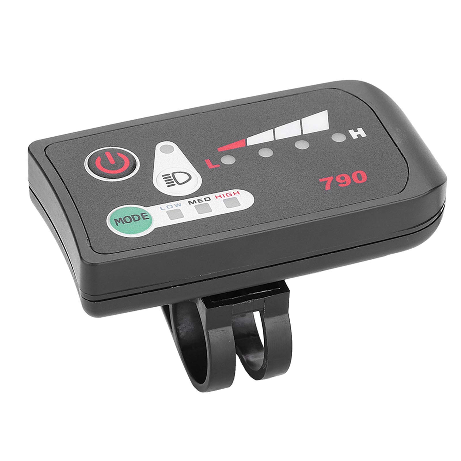 MAGT Display per Bicicletta Elettrica Pannello di Controllo, 24V 36V 48V LCD LED790 Impermeabile per Controller KT (24V)