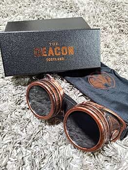 Amazon.co.jp: THE DEACON ゴーグル スチームパンク ノベルティ