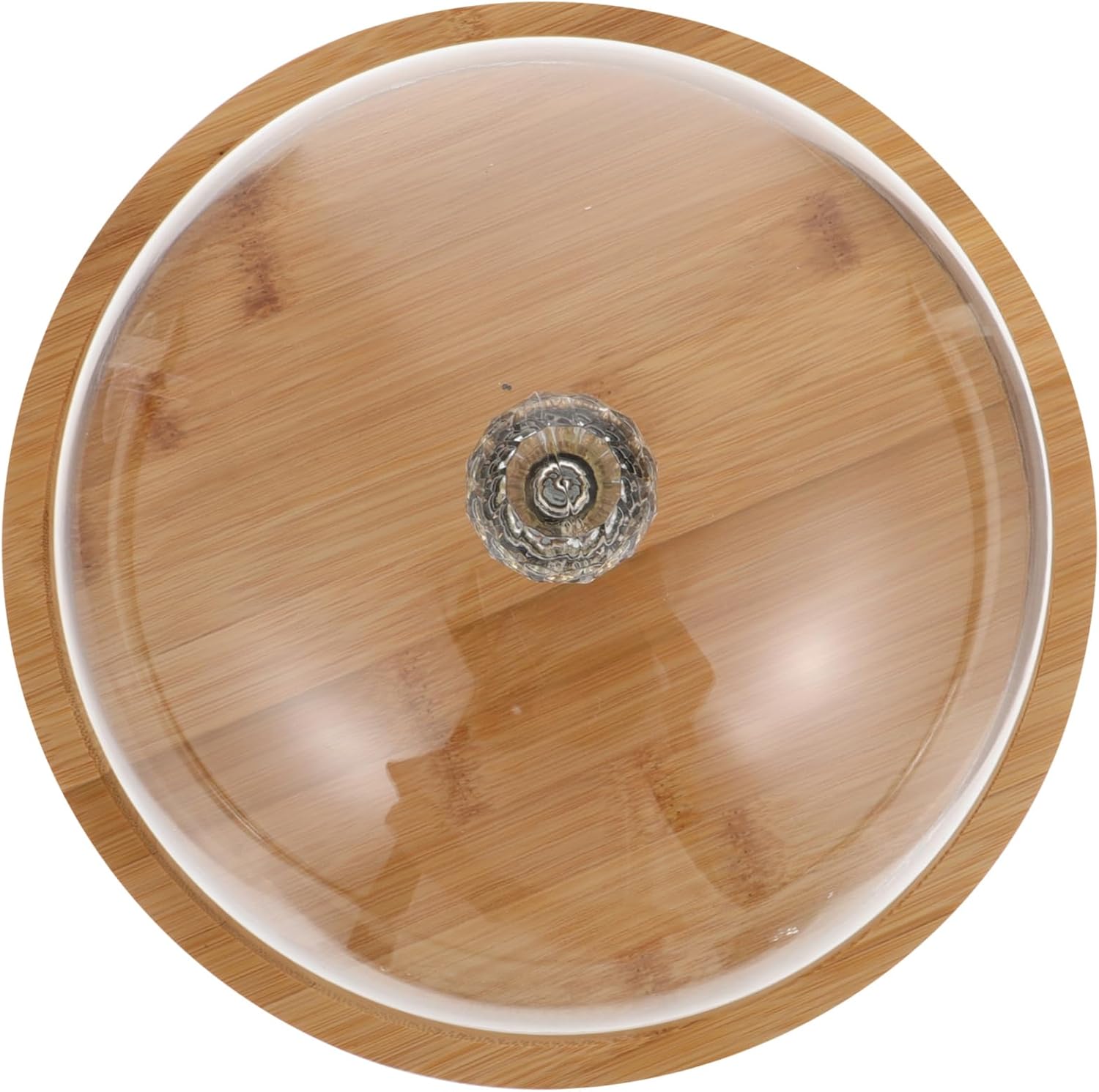 1Set Transparent Food Cover with Handle Practical Cake Protector for Parties Household Use Outdoor Picnics Keep Food Fresh and Protected From