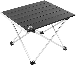 MSSOHKAN Ultralight Camping Portable Aluminum Folding Table,Mini Car Table with Collapsible Table Top,Camping Table with Carry Bag for Picnic,BBQ,Dining. - coolthings.us