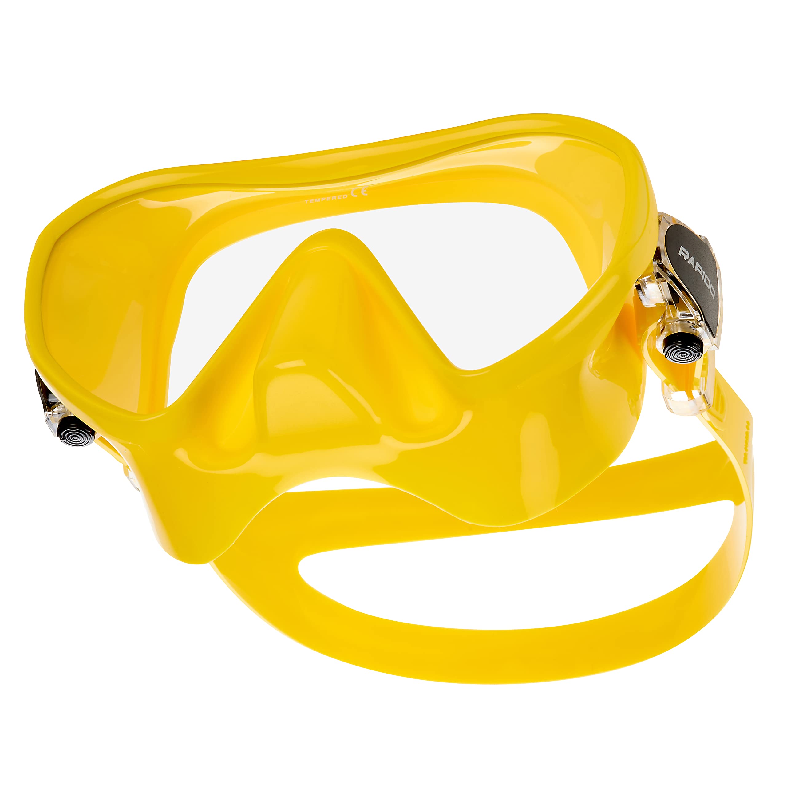 Phantom Aquatics Rapido Boutique Collection krótkie lekkie płetwy do pływania z rurką, wygodna, pełna kieszeń na stopy, do pływania i nurkowania z rurką - idealne do podróży