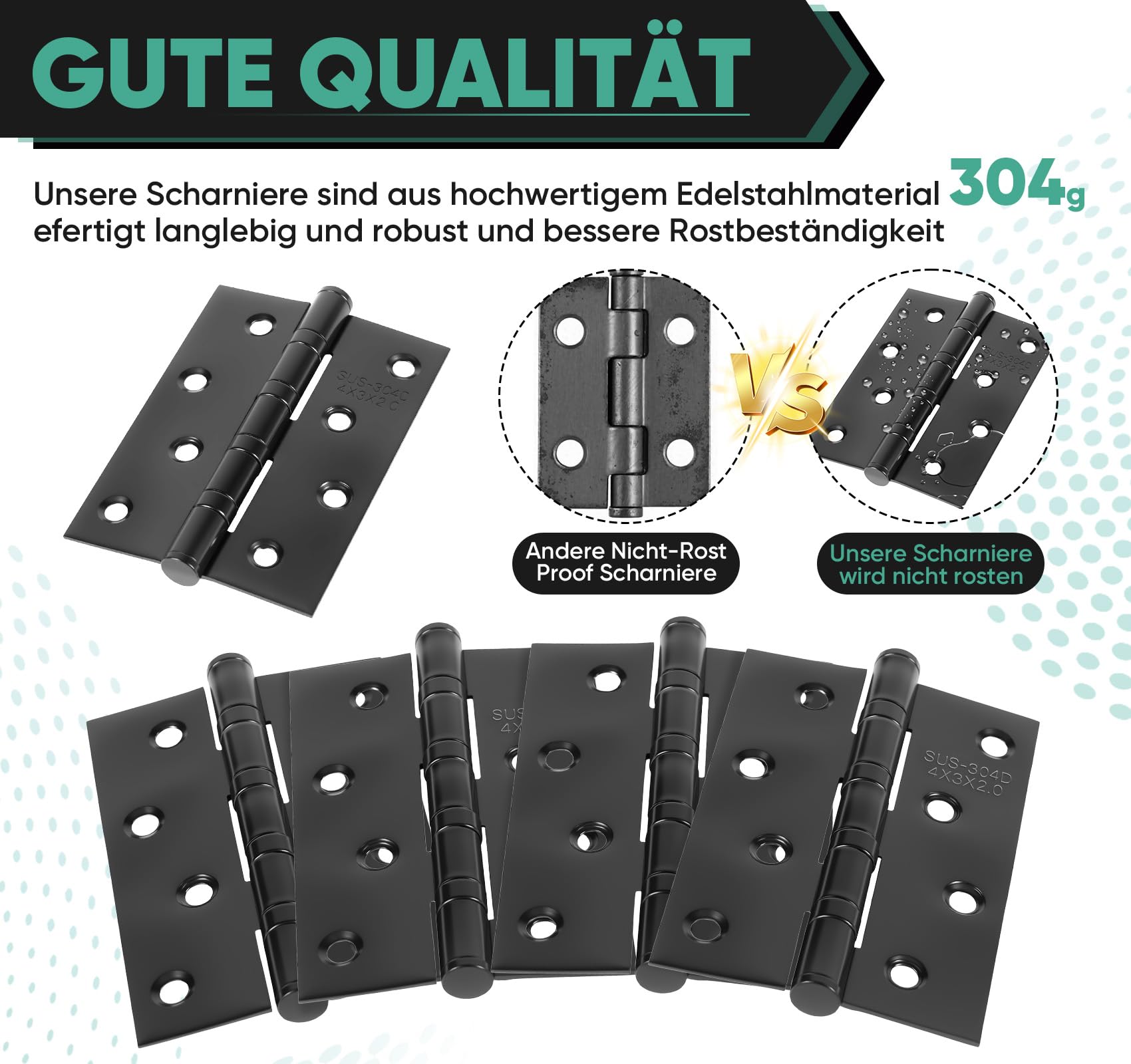 Zwarte Scharnieren kopen? | Online Deurbeslagshop