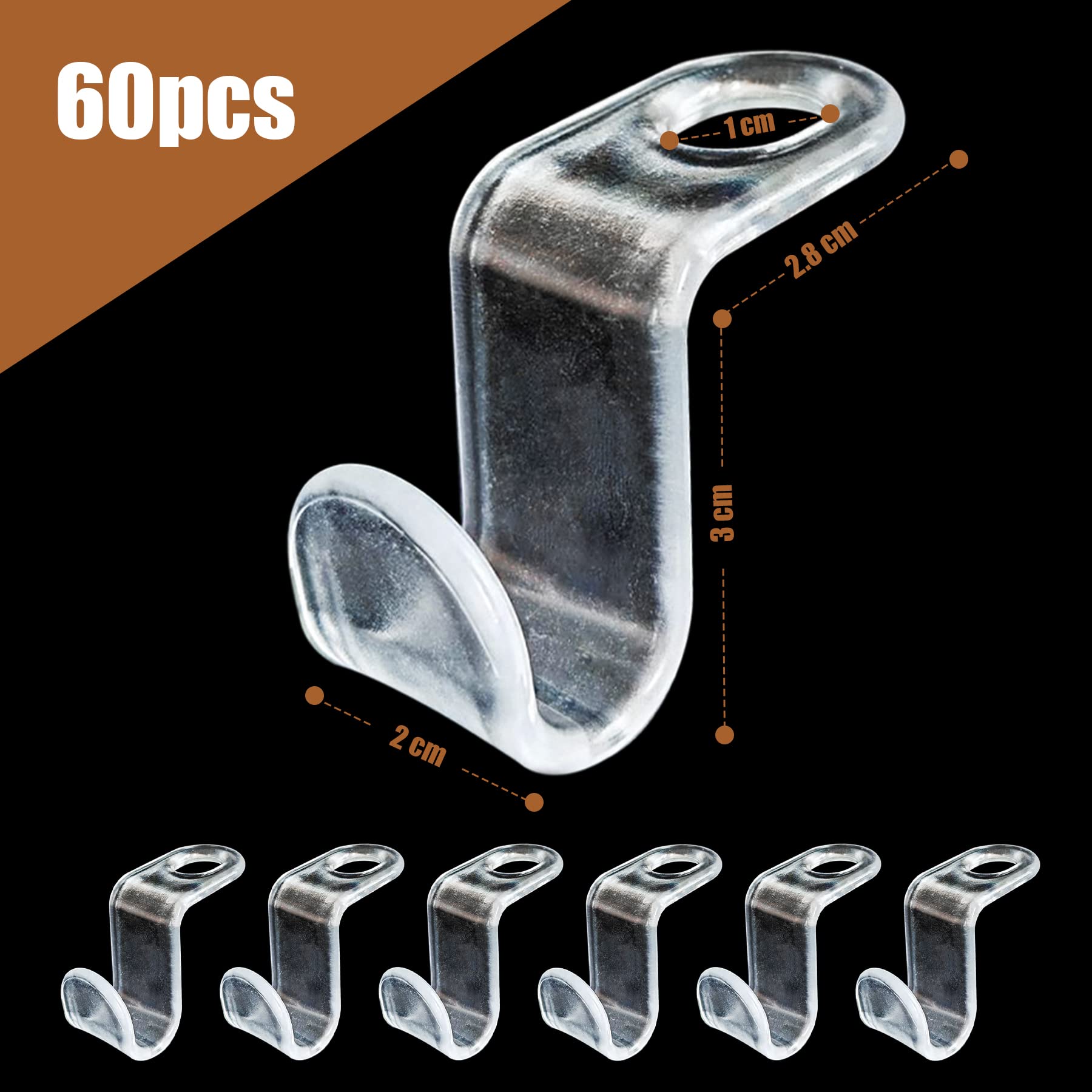 Kleerhanger connector haken | Sterke Heavy Duty Space