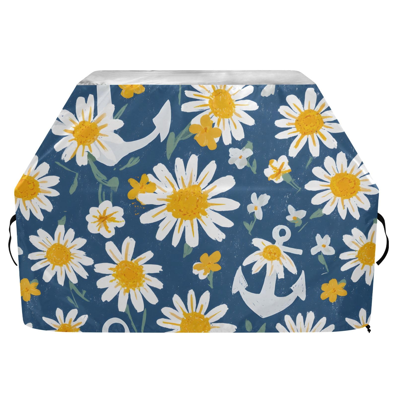 Anchors Daisy - Funda para barbacoa impermeable y resistente al aire libre
