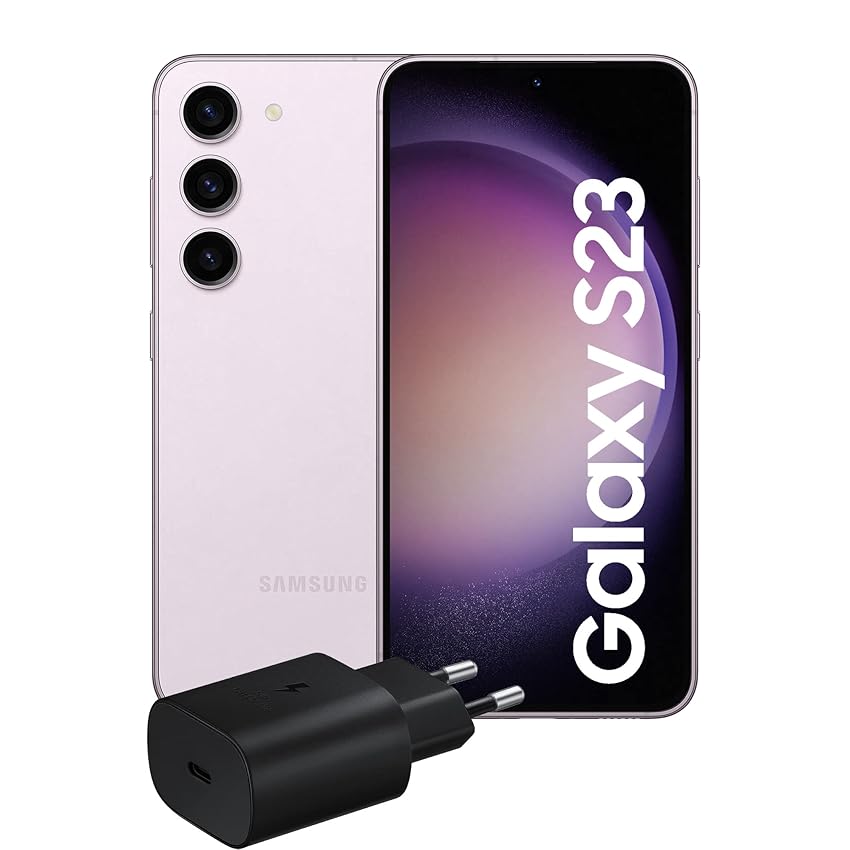 Immagine del prodotto Samsung Galaxy S23, Caricatore incluso, Smartphone Android, Display 6.1'' Dynamic AMOLED 2X, Fotocamera 50MP, RAM 8GB, 256 GB, 3.900 mAh, Lavender (Versione italiana)