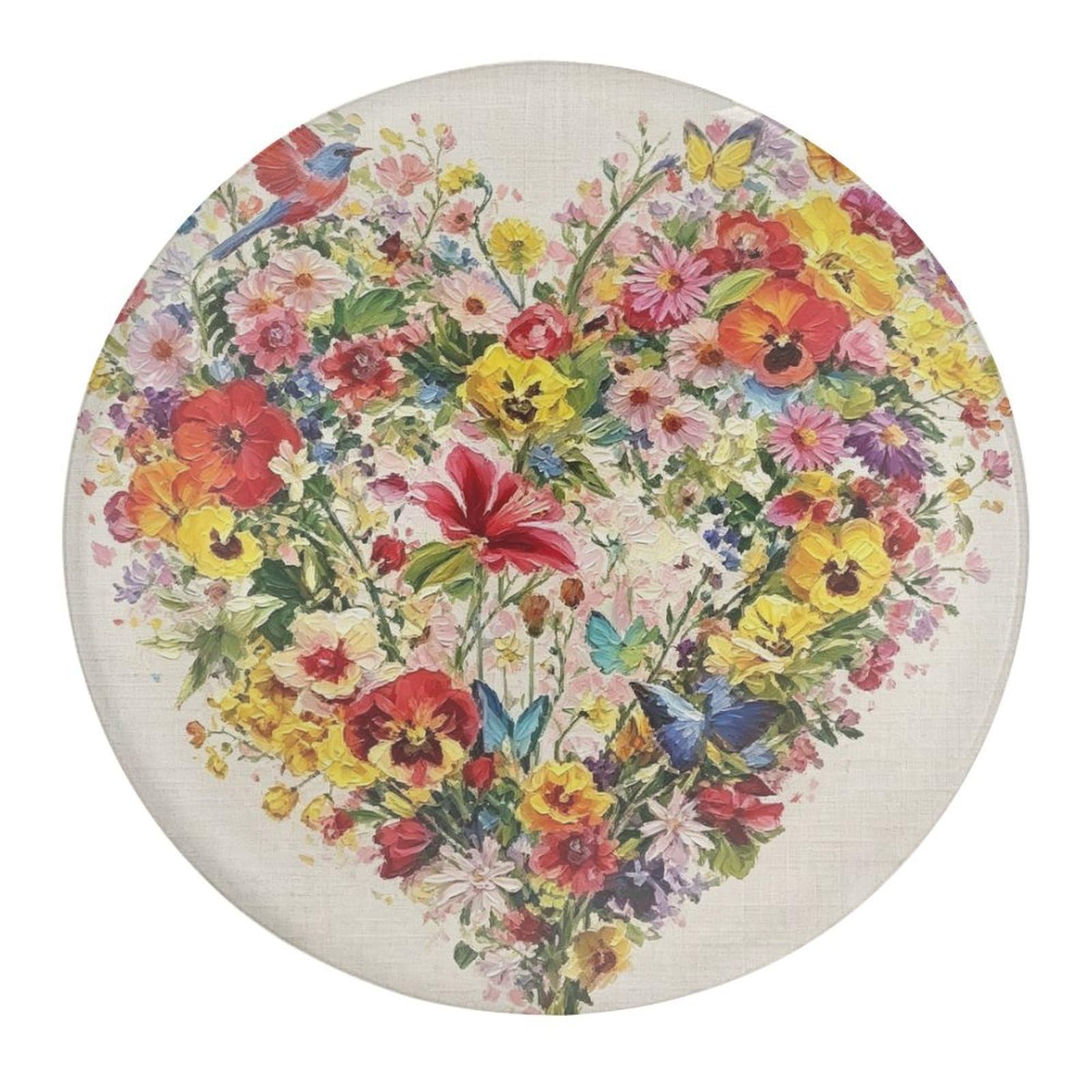 Fekiloot Style Flowers Butterflies Refrigerator Magnet Fridge Magnet1 Pcs