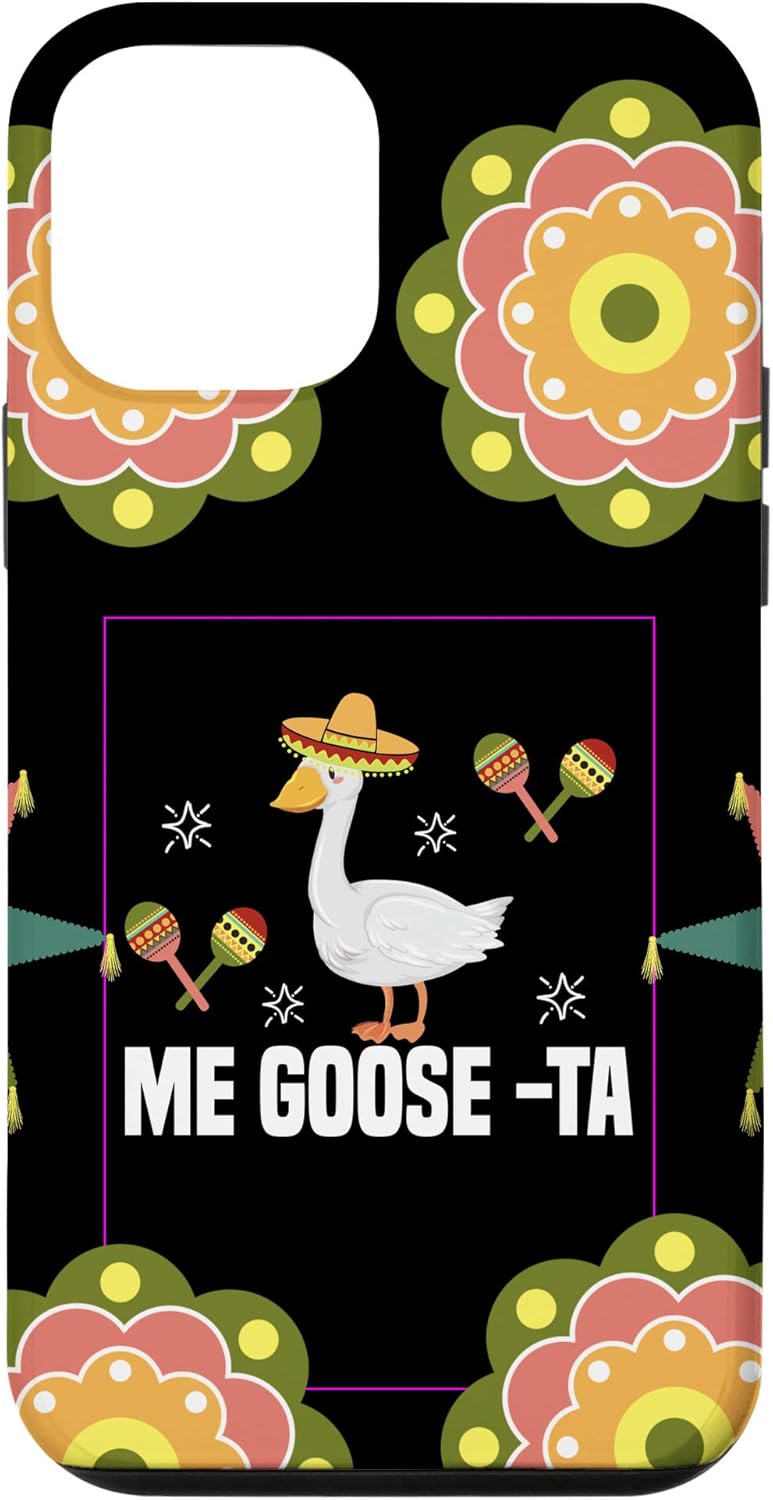 iPhone SE (2020) / 7 / 8 Me Goose-Ta Funny Mexican Spanish Goose Pun Gag Meme Gifts Case