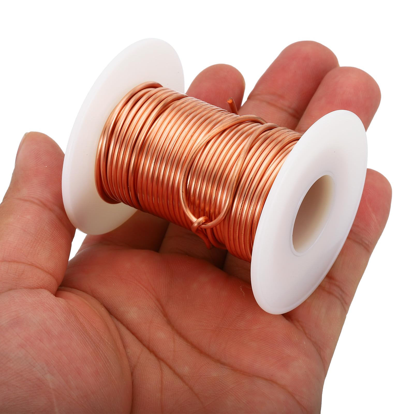 2-100 Metri Filo Di Rame, Filo Laccato 0,7-2 Mm Cu 99,9% EN - Foto 6