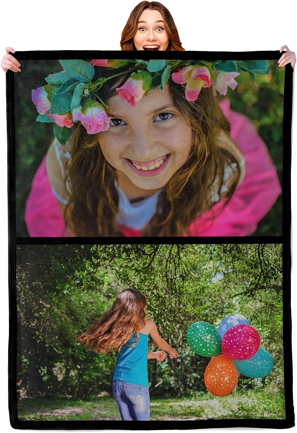 Mraxovid Personalised Custom Photo Blanket, Personalised Gifts, Gift For Home, Family Blanket, Mothers, Home Decor, 150x200cm โ image 1