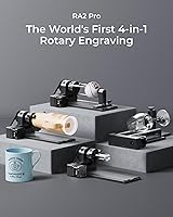 Vista 9 de xTool Máquina grabadora y cortadora láser S1 de 20 W con asistencia de aire y panal, tamaño de cama de 23.93 x 15.16 pulgadas, apta para Negro