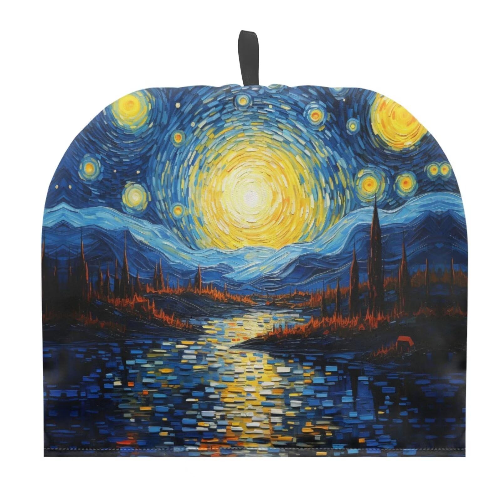 Generic Hudotybom Oil Painting Tea Cozy for Teapot Insulated Large Teapot Cover to Keep Warm Tea Kettle Cover Machine Washable Coffee Pot Cloth Covers Kitchen Home Decorations, CZA49