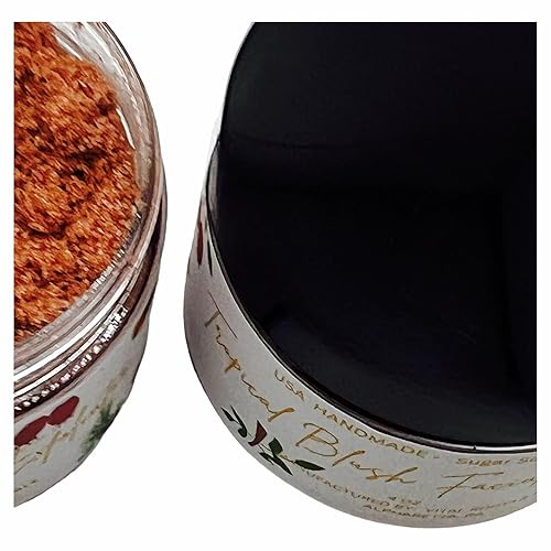 Miniatura 4 de Vital Roots & Petals - "Enhance Your Glow with Tropical Blush Facial Exfoliator. Glow Boosting, Revitalize Your Skin, Radiant Skin Delight, Plant