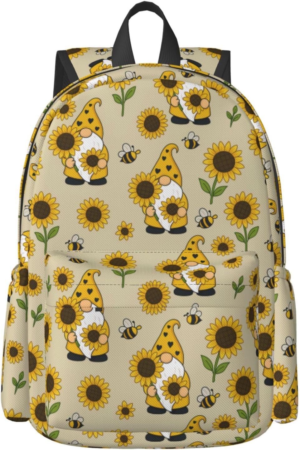 KiuLoam 17 Inch Backpack Elegant African Women Laptop Backpack Shoulder Bag School Bookbag Casual Daypack