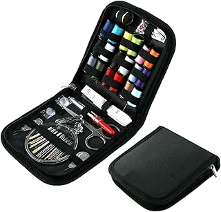 Homesen acessórios de costura kit de costura 70 peças diy suprimentos de costura kit básico de costura manual para iniciantes viagens de emergência para casa portátil