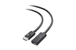 Cable Matters 25 ft DisplayPort Extension Cable for 8K Gaming with HDR
