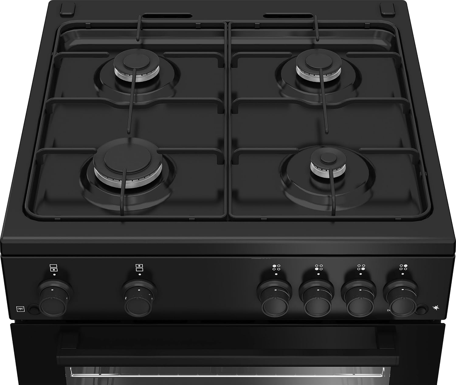Beko FTG6201K 60cm Gas Cooker - Black - Image 3